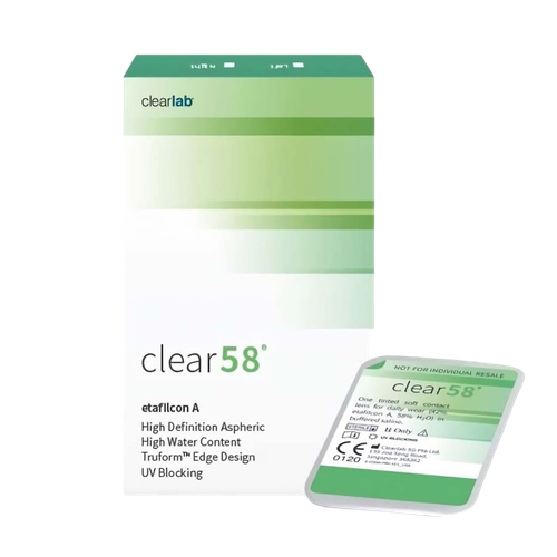    Clearlab Clear 58, 14 , 6 ., R 8,3, D -1,5, , 1 .   -     , -  