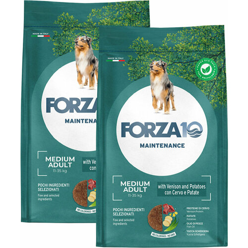  FORZA10 DOG MAINTENANCE ADULT MEDIUM          (2 + 2 )   -     , -  