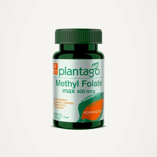  Plantago  400 , 60  / Methyl Folate, ,  ,   ,  B9,  