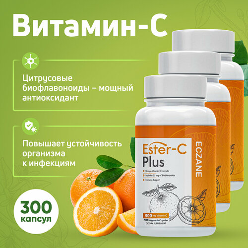   Ester-C Plus Eczane 100 , 3    -     , -  