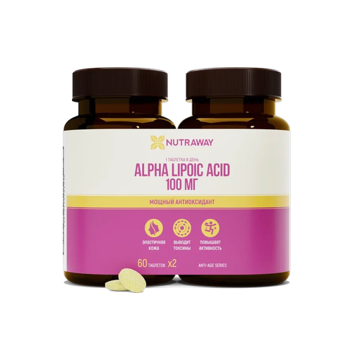  ALPHA LIPOIC ACID (- ) NUTRAWAY 120  ( 60 + 60 )   -     , -  