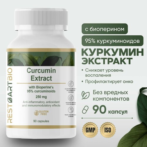   c  250  RestartBio 90  urcumin Piperine   -     , -  