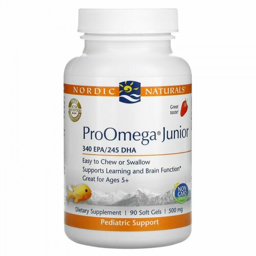  Nordic Naturals, ProOmega Junior,   , 500 , 90  (250   1 )   -     , -  