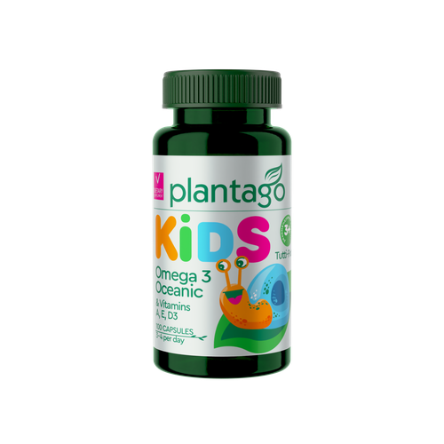 ���� Plantago Omega 3 Oceanic KIDS, ������� ����� 3 ����������� �������� �� ������ �����-������ 100 ����., ������ ������