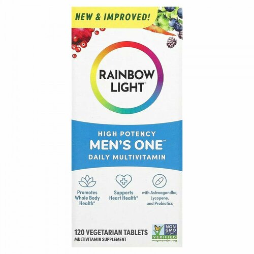  Rainbow Light, Men's One, , 120    -     , -  