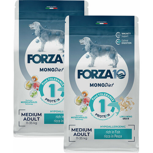  FORZA10 DOG MEDIUM MONODIET           (12 + 12 )   -     , -  