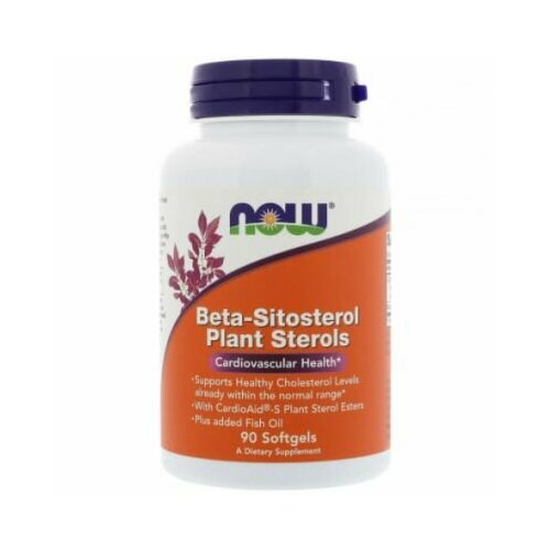 ���� NOW Beta-Sitosterol Plant Sterols (90 ���. ����), ������ ������