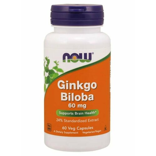���� NOW ������ ������ GINKGO BILOBA 60 �� 60 �����, ������ ������