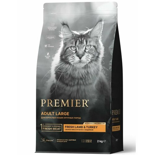        Premier Cat Lamb&Turkey Adult Large      2    -     , -  