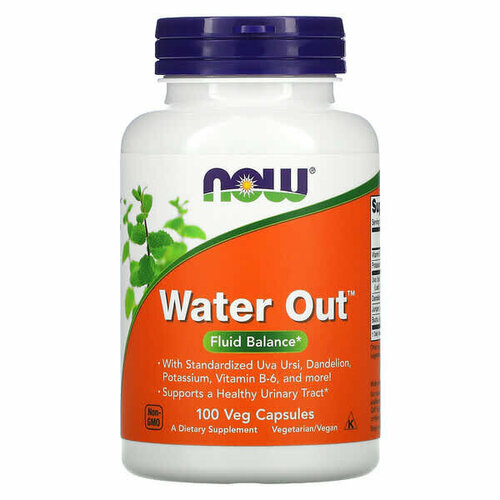 ���� Now Foods, Water Out, ������ ������, 100 ������������ ������, ������ ������