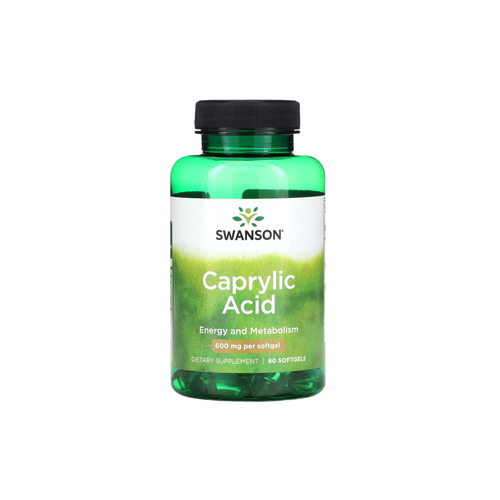    Swanson Caprylic Acid 600 mg (60 )   -     , -  