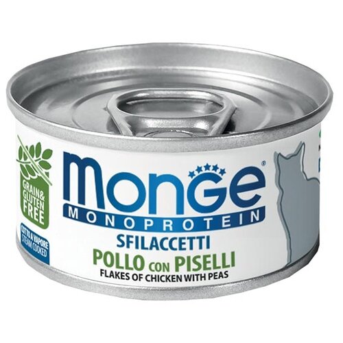      Monge Monoprotein Solo Pollo con piselli, ,   , 4 .  80    -     , -,   