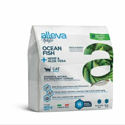      ALLEVA HOLISTIC CAT ADULT OCEAN FISH,  ,    , 400    -     , -  