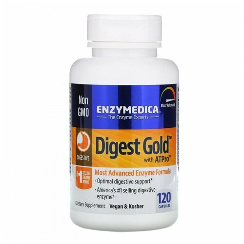  Enzymedica, Digest Gold  ATPro,    , 120    -     , -  