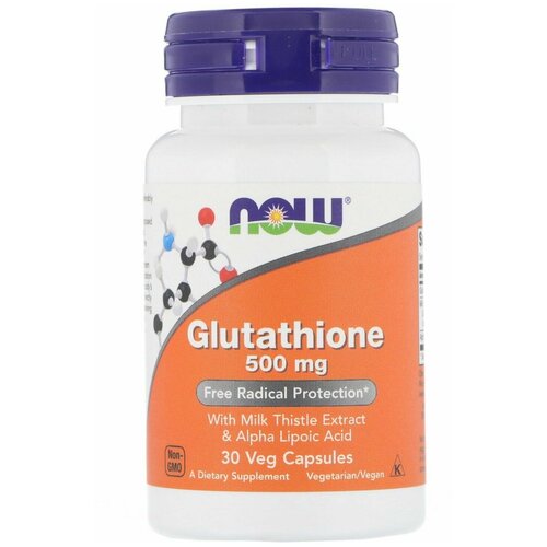  NOW Glutathione,  500 , 30    -     , -  