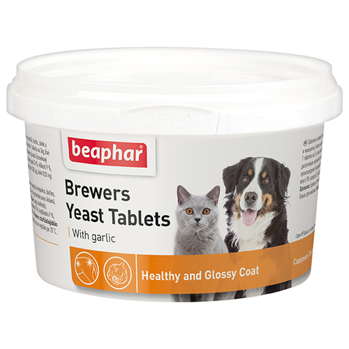     Beaphar Brewers Yeast with Garlic , 250 .   -     , -,   