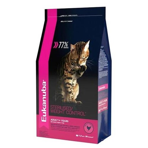    EUKANUBA Adult Sterilised Weight Control           1 , 400   -     , -,   