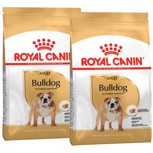  ROYAL CANIN BULLDOG ADULT      (12 + 12 )   -     , -  