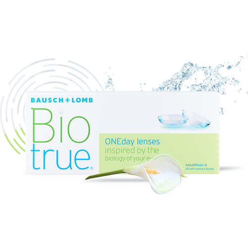    Bausch & Lomb Biotrue ONEday, 30 ., R 8,6, D -8, 1 .   -     , -  