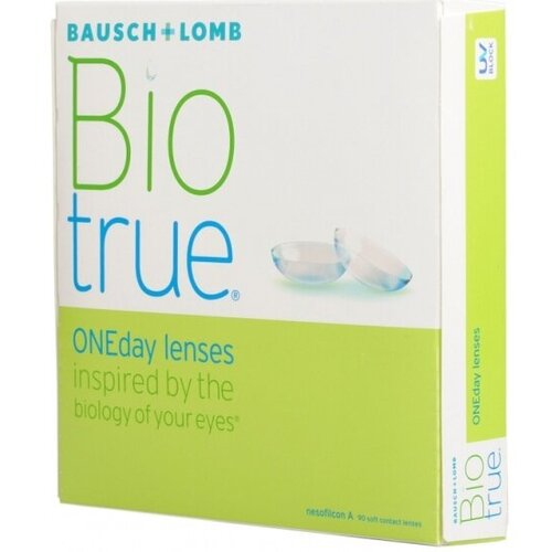    Bausch & Lomb Biotrue ONEday, 90 ., R 8,6, D -1,25, 1 .   -     , -  