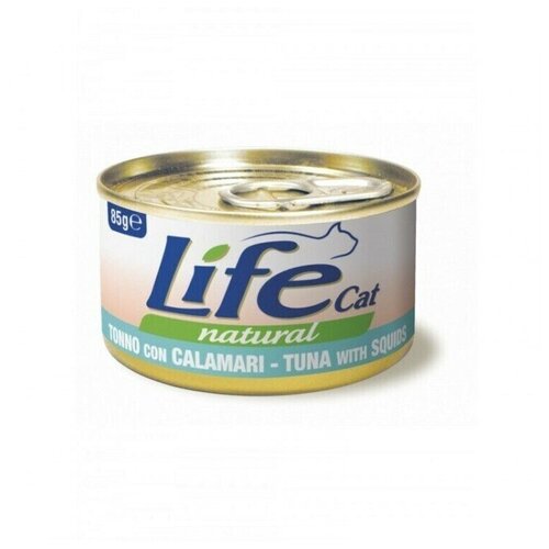  Lifecat tuna with squid rings         12  85   -     , -,   