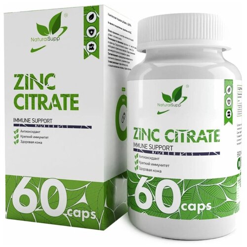    NATURALSUPP Zinc Citrat 25 (60 )   -     , -  