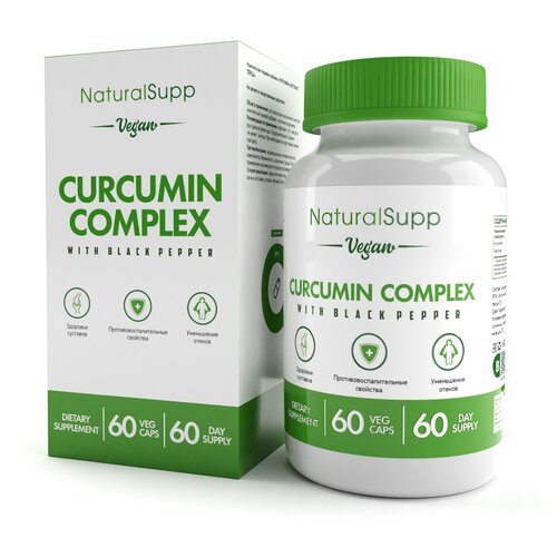   NaturalSupp Curcumin Complex (), 60 .   -     , -  