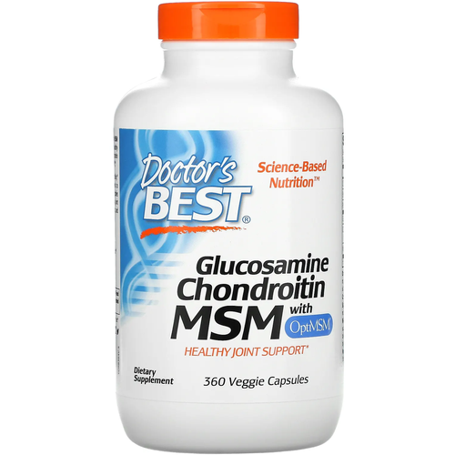 ���� ������� Doctor's Best Glucosamine, Chondroitin with MSM OptiMSM, 480 �, 480 ��, 360 ��., ������ ������