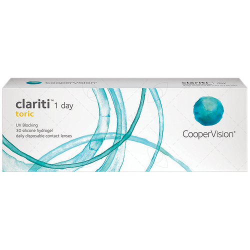    CooperVision Clariti 1 day toric., 30 ., R 8,6, D 0,CYL:-1,75,A:150, , 1 .   -     , -  