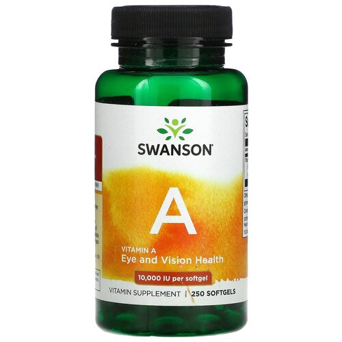   SWANSON Vitamin A, 100 , 10000 , 250 .   -     , -  