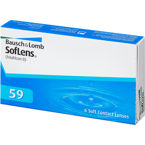    Bausch & Lomb SofLens 59, 6 ., R 8,6, D -4,75   -     , -  