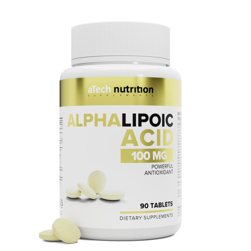  -  ALPHA LIPOIC ACID aTech nutrition 90    -     , -  