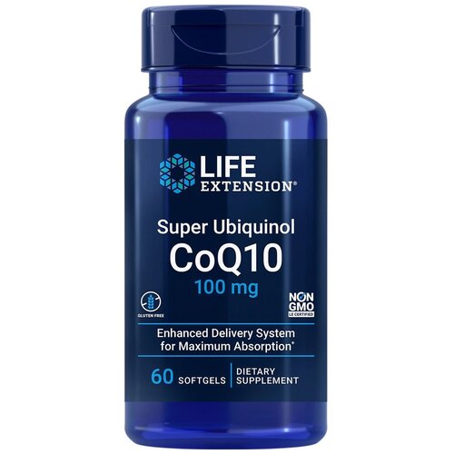  Super Ubiquinol CoQ10 100  60  (Life Extension)   -     , -  