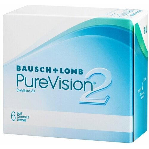    Bausch & Lomb PureVision 2 HD., 6 ., R 8,6, D -12,  