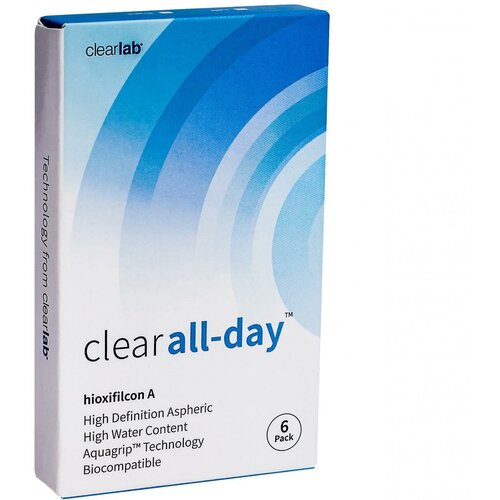    Clearlab Clear All-day, 6 ., R 8,6, D +4,5, 1 .   -     , -  