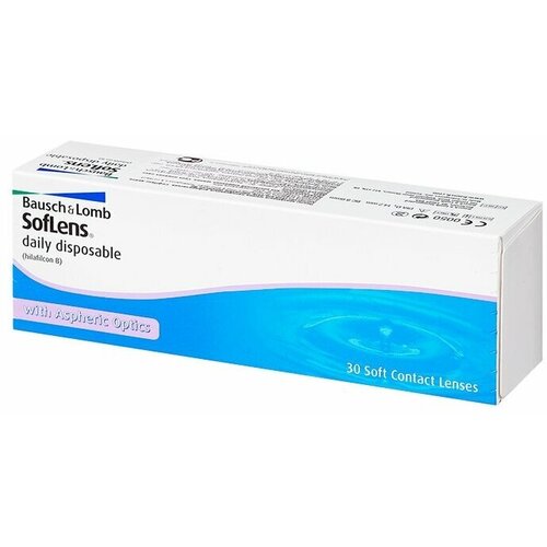    Bausch & Lomb Soflens Daily Disposable, 30 ., R 8,6, D -2,25   -     , -  