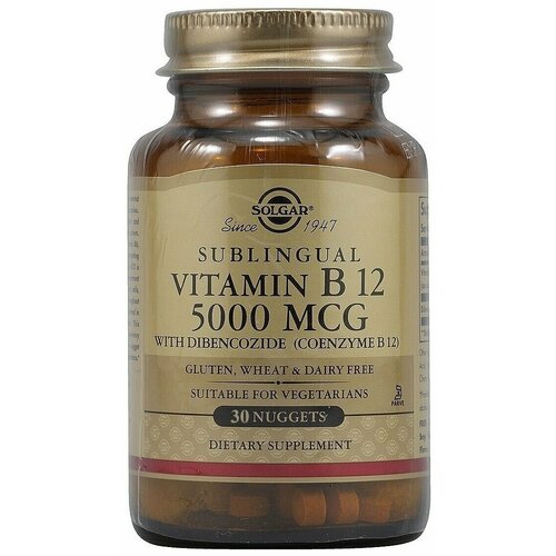  Solgar Vitamin B12 Megasorb 5000 mcg (30 )   -     , -  