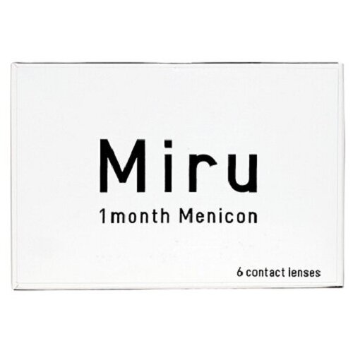    Menicon Miru 1month, 6 ., R 8,3, D -10,5, , 1 .,  