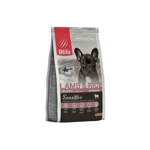  BLITZ Sensitive Puppy Lamb & Rice     c       500    -     , -,   
