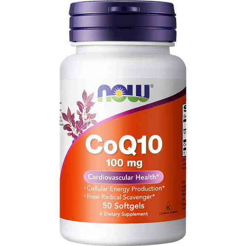  NOW Foods CoQ10 100 mg 50    -     , -  