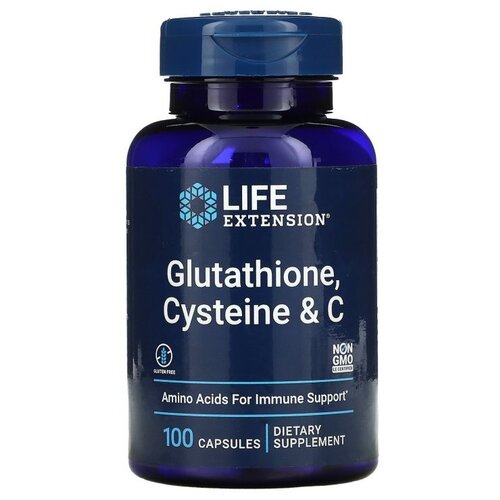   Life Extension Glutathione Cysteine & C, 160 , 100 .   -     , -  