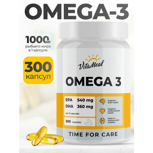   3 1000  VitaMeal Omega 3,  , 300    -     , -  