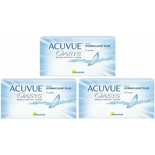    ACUVUE OASYS with Hydraclear Plus, 6 ., R 8,8, D -5,75, 3 .,  