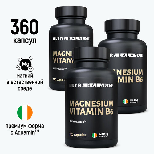   6, 360 , Ultrabalance Magnesium Vitamin B6 Premium   -     , -  