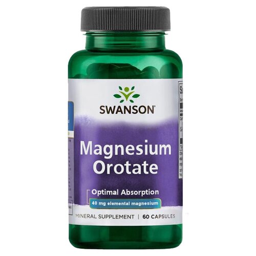  Swanson Magnesium Orotate 40 mg (  40 ) 60  (Swanson)   -     , -  