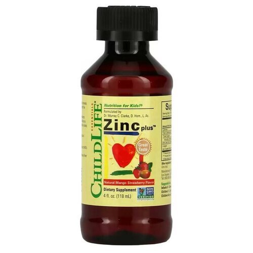  ChildLife Essentials Zinc Plus - /.  ., 118 , 270 , ,    -     , -  