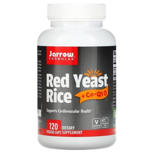   Jarrow Formulas Red Yeast Rice+Co-Q10, 150 , 120 .   -     , -  