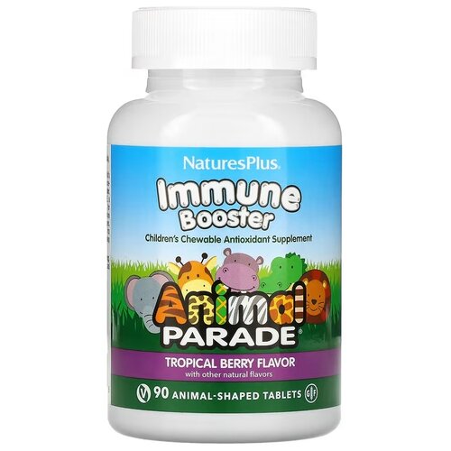   Natures Plus Animal Parade Kids Immune Booster Source of Life, 210 , 90 .   -     , -  