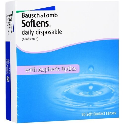    Bausch & Lomb Soflens Daily Disposable, 90 ., R 8,6, D -4   -     , -  