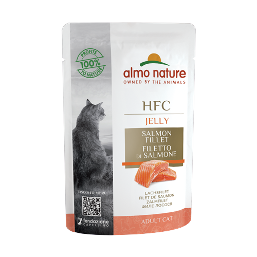  Almo Nature        (HFC - Jelly - with Salmon) 5046 | Classic Nature Jelly - Salmon 0,055  20487   -     , -,   